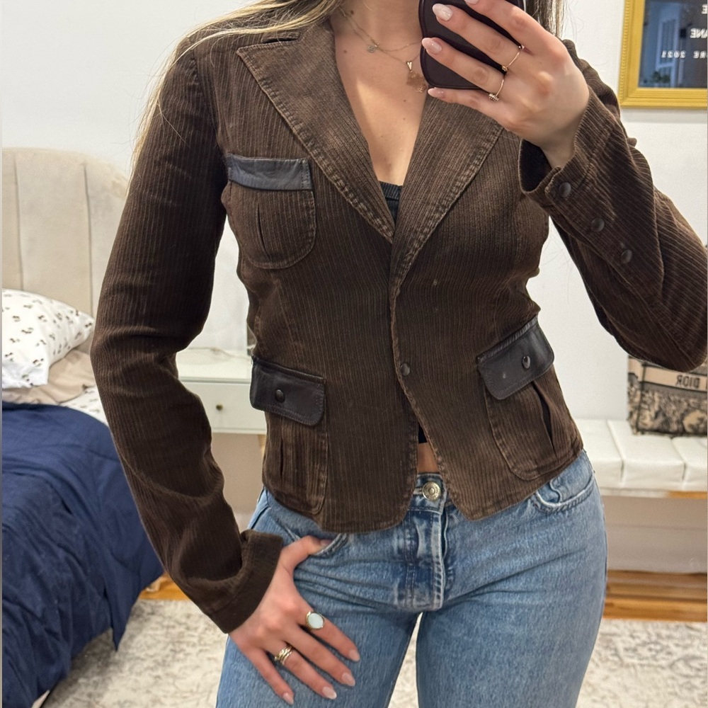 Brown Corduroy Women's Jacket SOLD